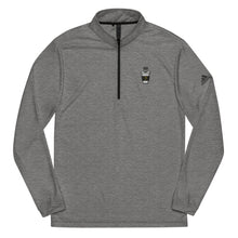 Load image into Gallery viewer, "Wake and Bass" Adidas Quarter zip pullover