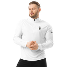 Load image into Gallery viewer, "Wake and Bass" Adidas Quarter zip pullover
