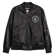 Load image into Gallery viewer, Leather Bomber Jacket