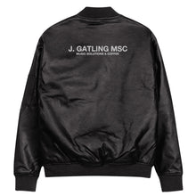 Load image into Gallery viewer, Leather Bomber Jacket
