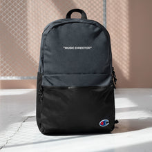 Load image into Gallery viewer, &quot;MD&quot; Embroidered Champion Backpack
