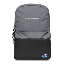 Load image into Gallery viewer, &quot;MD&quot; Embroidered Champion Backpack
